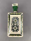 Dos Artes 100  Agave Tequila Reposado Ceramic Empty Bottle Green 1 Liter