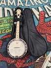 Vangoa Vbj08-5 5-string Travel Banjo  only Case And Banjo 