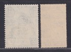 Cyprus Scott 158-159 Vf Mnh 1948 Kgvi Silver Wedding Issue Scv  58 50