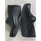 Dansko Shoes Womens 38 7 5-8 Black Xp 2 0 Patent Leather Nurse Slip Resist Clog