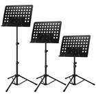Music Stand-metal Professional Portable Perforated Music Stand Adjustable