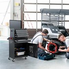 5 Drawers Tool Cart On Wheels multi-functional Rolling Tool Box With Drawer