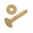 Solid Copper Or Brass Rivets   Burrs  Sizes  9_ 12_ 14 Length 1 2 _3 4 _1 _1 5 