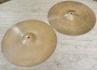 Vintage Avedis A Zildjian 15  Hi Hat Cymbals Pair   904   1 331 Grams  