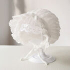 Soft Baby Cotton Bonnet Infant Toddlers Girls Princess Lace Ruffle Hat Summer
