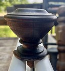 Wooden Salvage Furniture Finial Newel Post Bed Turned 3   