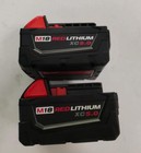 2pcs For Milwauke 48-11-1850 M18 18v  Xc 5 0ah Red Lithium Ion Batteries Genuine