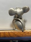 Vintage Hudson Pewter Mouse 2  Figurine Mint