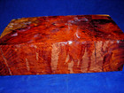        Wooden Amboyna Burl Block 3  Thick Pool Sticks Box Tops Gun Grips Knife Scale