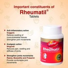 Dabur Rheumatil Tablets  Ayurvedic Joint Pain Relief Herbal Formula   90 Tablets