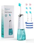 Cordless Nasal Irrigation System For Sinus Relief  Electric Neti Pot Kit With Ti