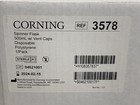 Corning 500ml Ps Spinner Flask W  Vent Caps Angled Sidearms 3578