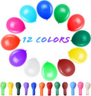Thickened Balloons  120 Pcs Balloons Assorted Colors  Latex Balloons Fo