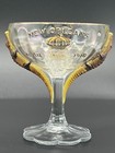 1910 New Orleans Masonic Shrine Goblet With Alligators