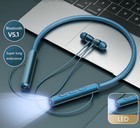 Wireless Bluetooth Neckband Headset Earbud For Apple Iphone 16 Plus pro Max 16e