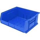 Akro-mils 30250blue Hang   Stack Storage Bin  16-1 2 In W X 14-3 4 In L X 7 In