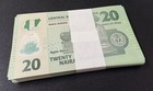 Nigeria 20 Naira 2026 P 40 Polymer Unc Lot 100 Pcs 1 Bundle  ladi Kwali