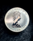 1989 Canada Elizabeth Ii 5 Dollars 9999 Silver Maple Leaf 1 Oz Coin