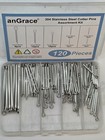 120pcs Cotter Pins 304 Stainless Steel Cotter Pins Assortment Kit Tractor Pin   