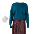 Love Life Tv Show Screen Worn Wardrobe Hope Davis Skirt Sweater Necklace Coa