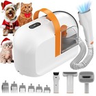 Airrobo Pg10  12000pa Dog   Cat Grooming Vacuum With Pet Clippers Low Noise
