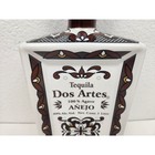 Dos Artes Tequila Empty Bottle Brown White With Stopper