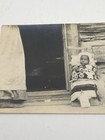 Antique Native American Photo Lot 3 Great Lakes Cradleboard Basket Weaving C1910