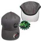 Cummins Hat Ball Cap Fitted Flex Fit  Flexfit Stretch Ram Gray Denim Lg xl