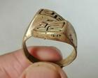Very Old Rare Ancient Antique Roman Ring Bronze Legionary Artifact Authentic