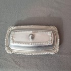 Vintage Silver Plated Covered Butter Dish