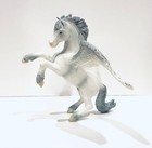 Schleich Germany Winged Pegasus Horse White Figure Vintage 2004 Standing Glitter