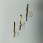 Vintage Mother Of Pearl Tuxedo Stud Buttons Gold Tone Set Of 3