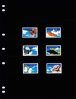  6 00 Scott Value - 1997 Grenada Butterflies Flowers Caribbean Sea Cv Mnh Nh Umm