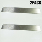 2pcs Pure Nickel Anode 6  X 1  Plating Bright Nickel Jewelry Rectifier Us Ship