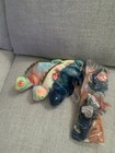 Ty Beanie Baby Iggy One With Tag One W out Rainbow With Tag Protector 