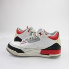 Air Jordan Basketball Shoe Men s White Used 11 5
