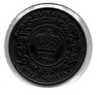 1864 Nova Scotia 1 2 Cent Coin - Ef 