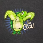 Vintage 90s Sea Turtle I m Cool Cartoon Single Stitch Graphic T-shirt Usa - 2xl