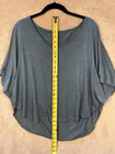 Bella D Usa Women   s Closed-side Poncho-style Top Blouse Size Small 100  Rayon