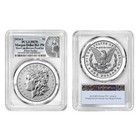 2024-s Reverse Proof  1 Morgan And Peace Silver Dollar 2pc Set Pcgs Pr70 Fs