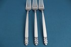 International Norse Dinner Forks  set Of 3  Deluxe Stainless 7 1 2 