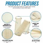 Exfoliating Loofah Long Scrubber Loofa Back Strap Bath Shower Body Sponge Brush