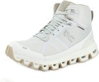 New Women s On Cloudrock Waterproof Hiking Boots Size 9-10 5 Glacier sand