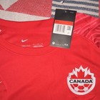 Nike Canada National Team Soccer Jersey Red Davies 19 Men s Size L