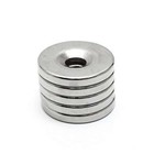 N35 Countersunk Ring Round Disc Strong Magnet Rare Earth Neodymium With 5mm Hole