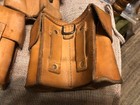 1 Yugoslavian Sks Leather Dual Cell Ammo Pouch Good
