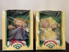 2 Cabbage Patch Kids 1985 16in Girl Doll Lot W  Outfit Shoes Talking Phone