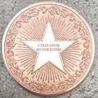 Cougar Head Coin 1 Troy Oz  Bu Copper Round -  999 Fine Bullion 3d Hi-relief Cb