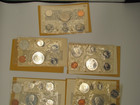 Canada Proof Sets  1965 1967 1966 1967 1968 Lot Of 5  4 Are 0 8 Silver