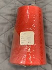 Nos Cone Spool Lily Mills Hand Weaving Yarns Size 10 2 Color 773 Red Orange